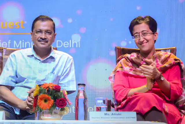 Kejriwal and Atishi