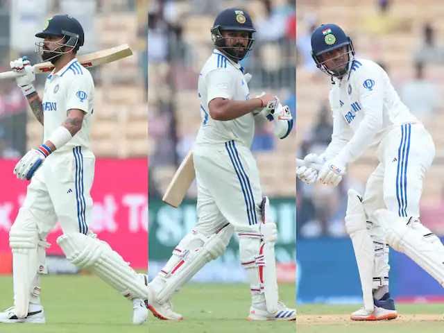 Rohit, Virat and Gill