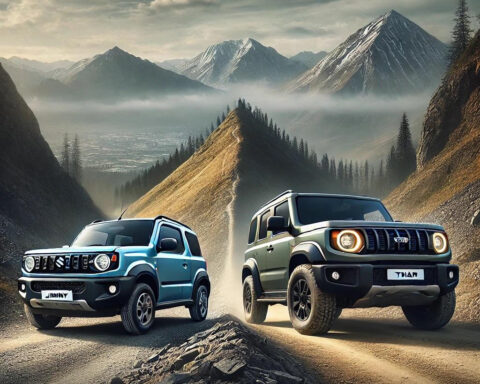 Jimny Vs Mahindra Thar